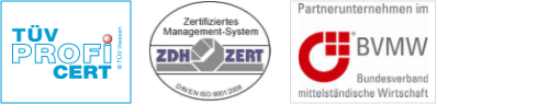 Unsere Zertifikate